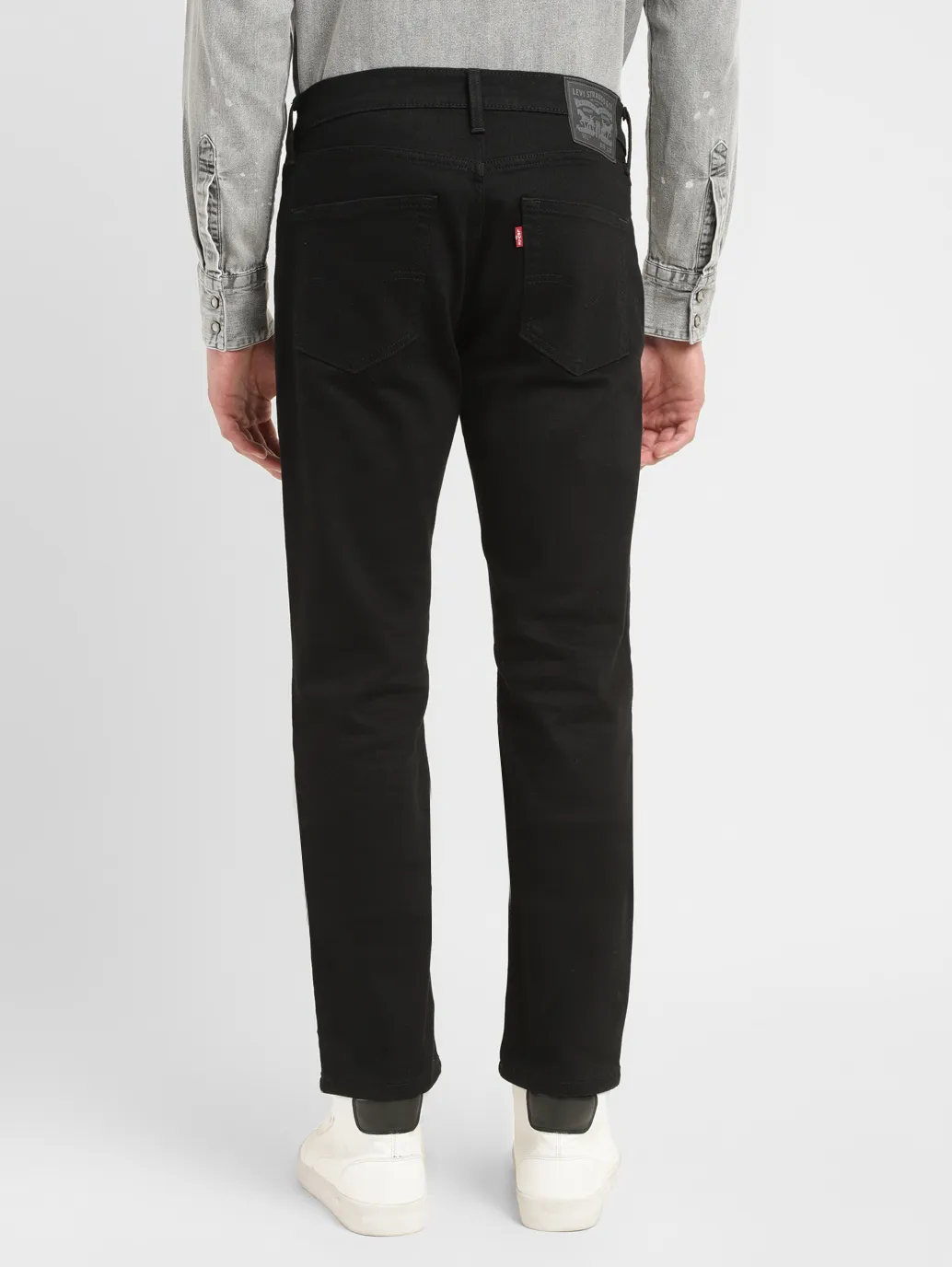 Men's 511 Black Slim Fit Mid Rise Jeans - Image 3