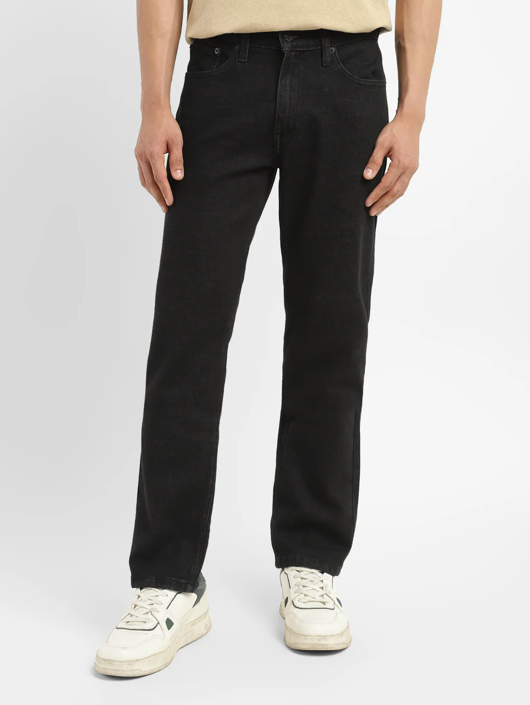 Men's 511 Black Slim Fit Mid Rise Jeans - Image 2