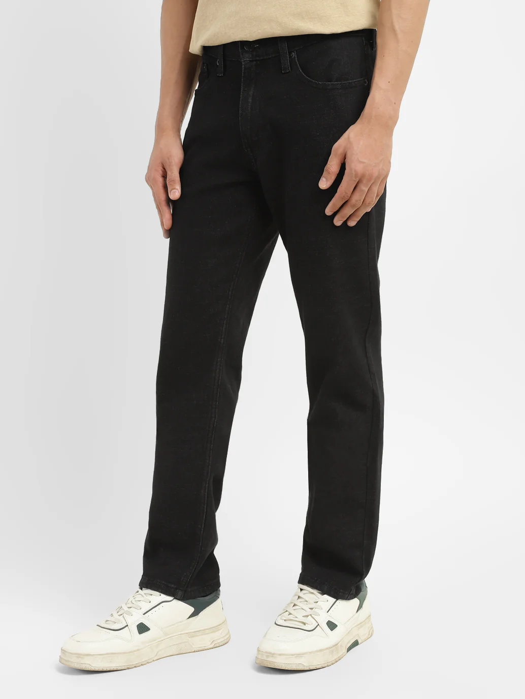 Men's 511 Black Slim Fit Mid Rise Jeans - Image 5