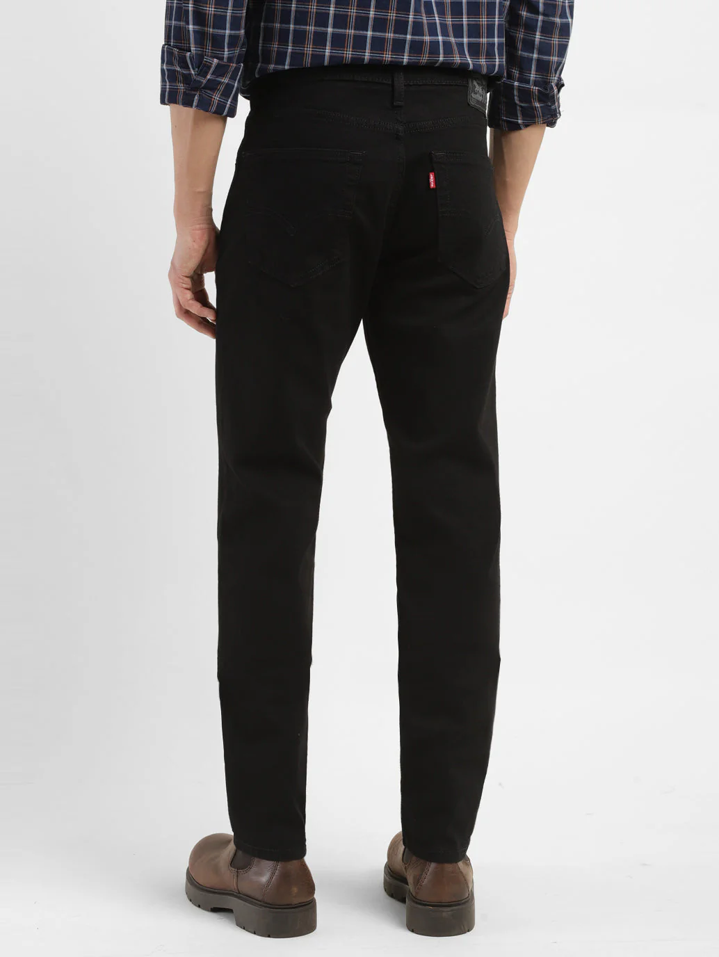 Men's 511 Black Slim Fit Mid Rise Jeans - Image 3