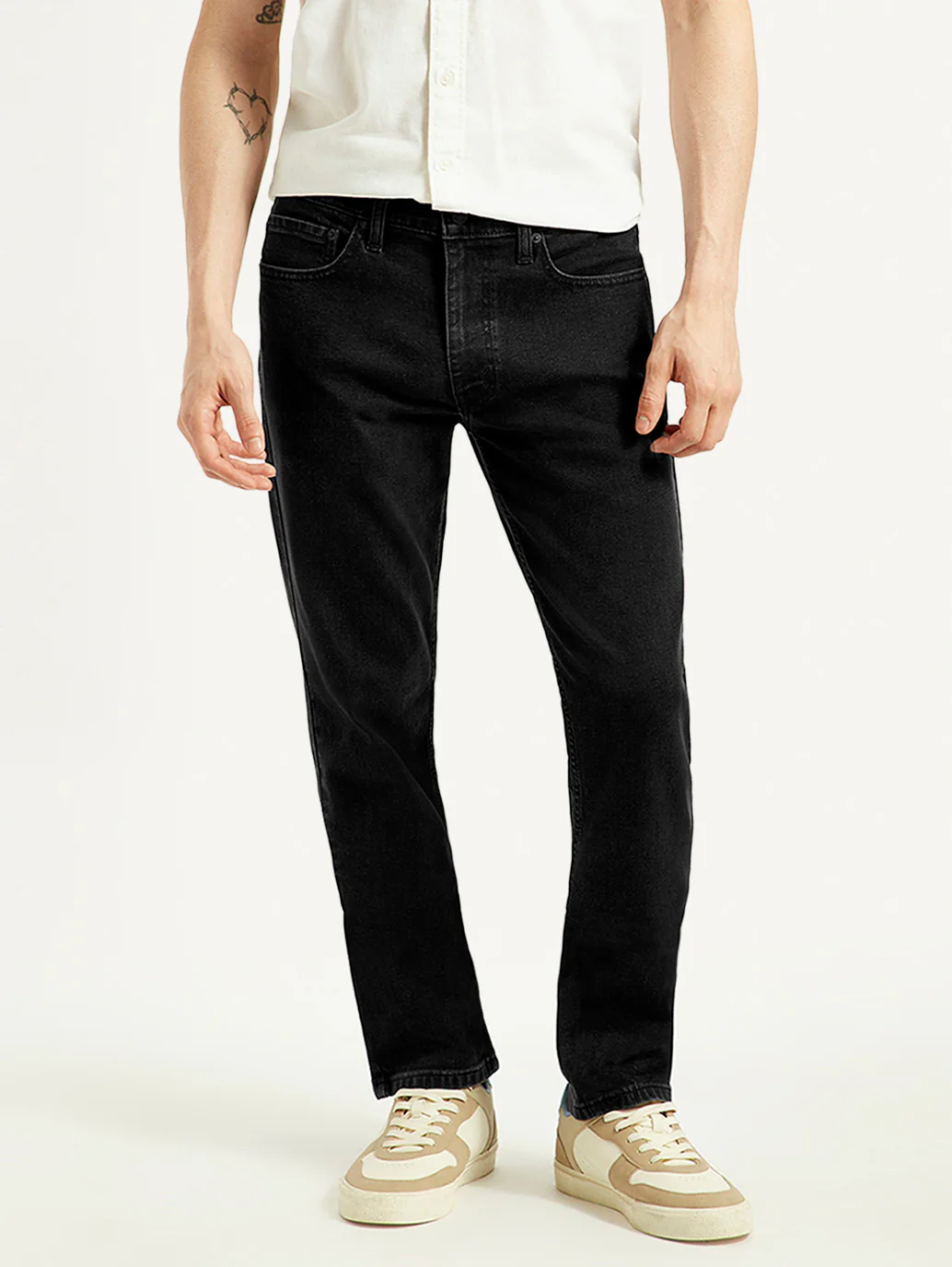 Men's 511 Grey Slim Fit Mid Rise Jeans - Image 2