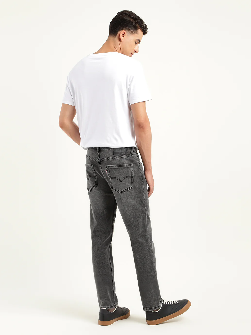 Men's 511 Black Slim Fit Mid Rise Jeans - Image 5