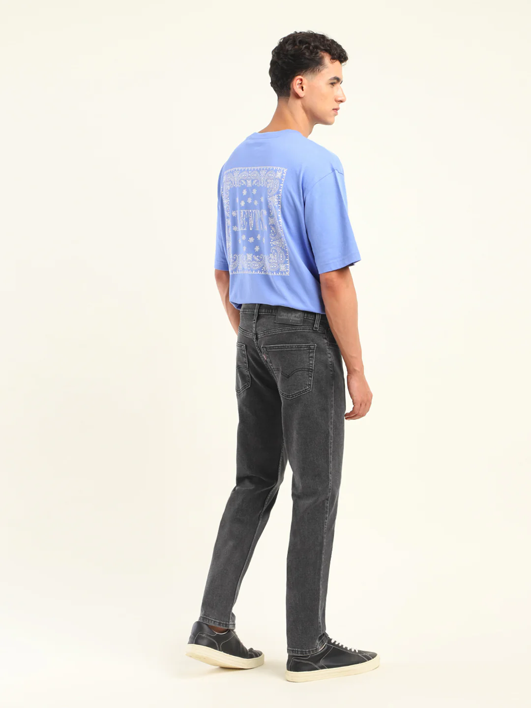 Men's 511 Black Slim Fit Mid Rise Jeans - Image 3