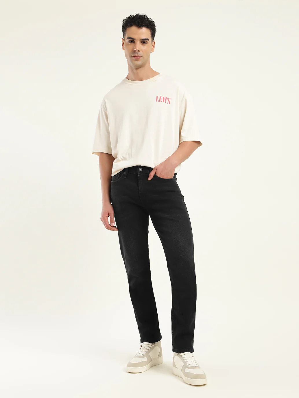 Men's 511 Black Slim Fit Mid Rise Jeans - Image 6