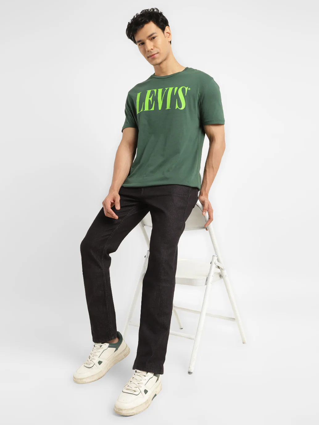 Men's 511 Black Slim Fit Mid Rise Jeans - Image 8