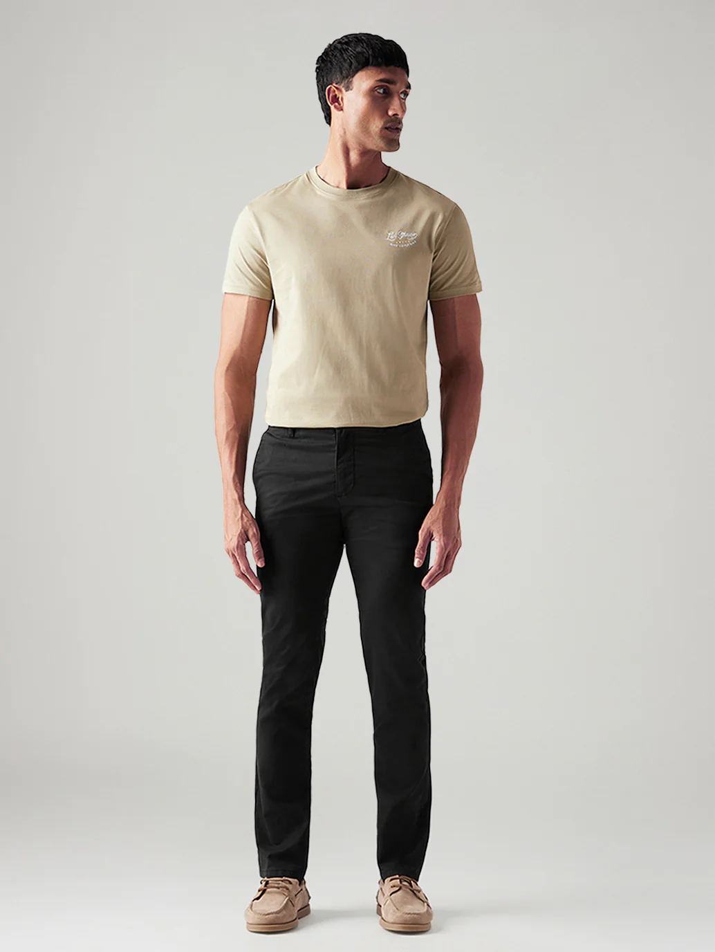 Men's 511 Black Slim Fit Mid Rise Chinos - Image 2