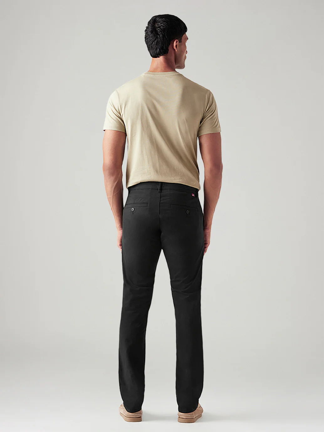 Men's 511 Black Slim Fit Mid Rise Chinos - Image 5
