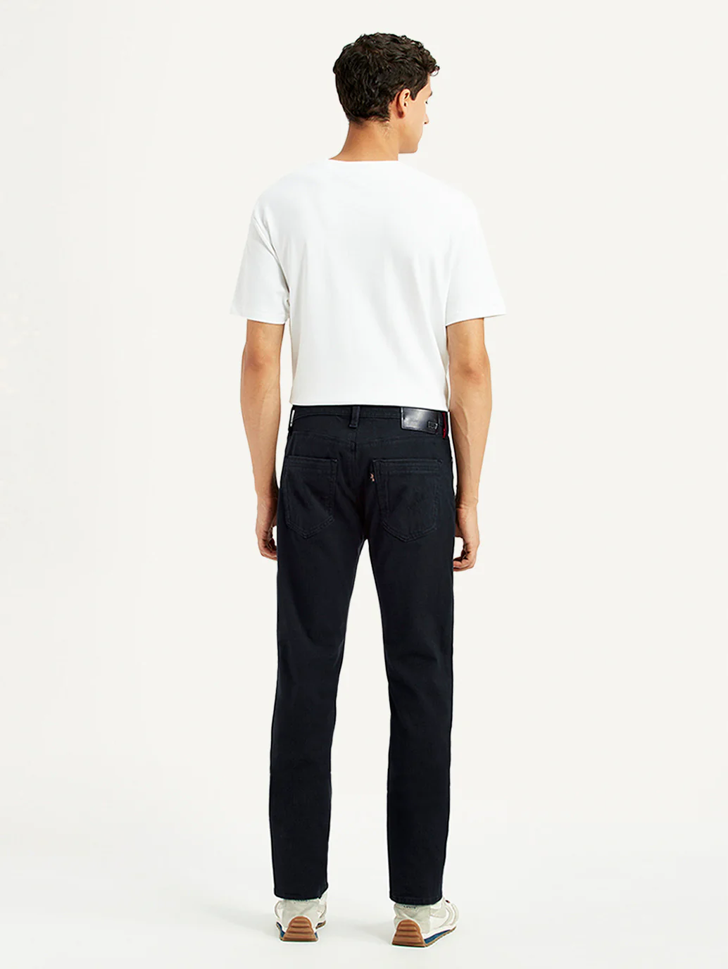 Men's Redloop 511 Black Slim Fit Mid Rise Jeans - Image 5