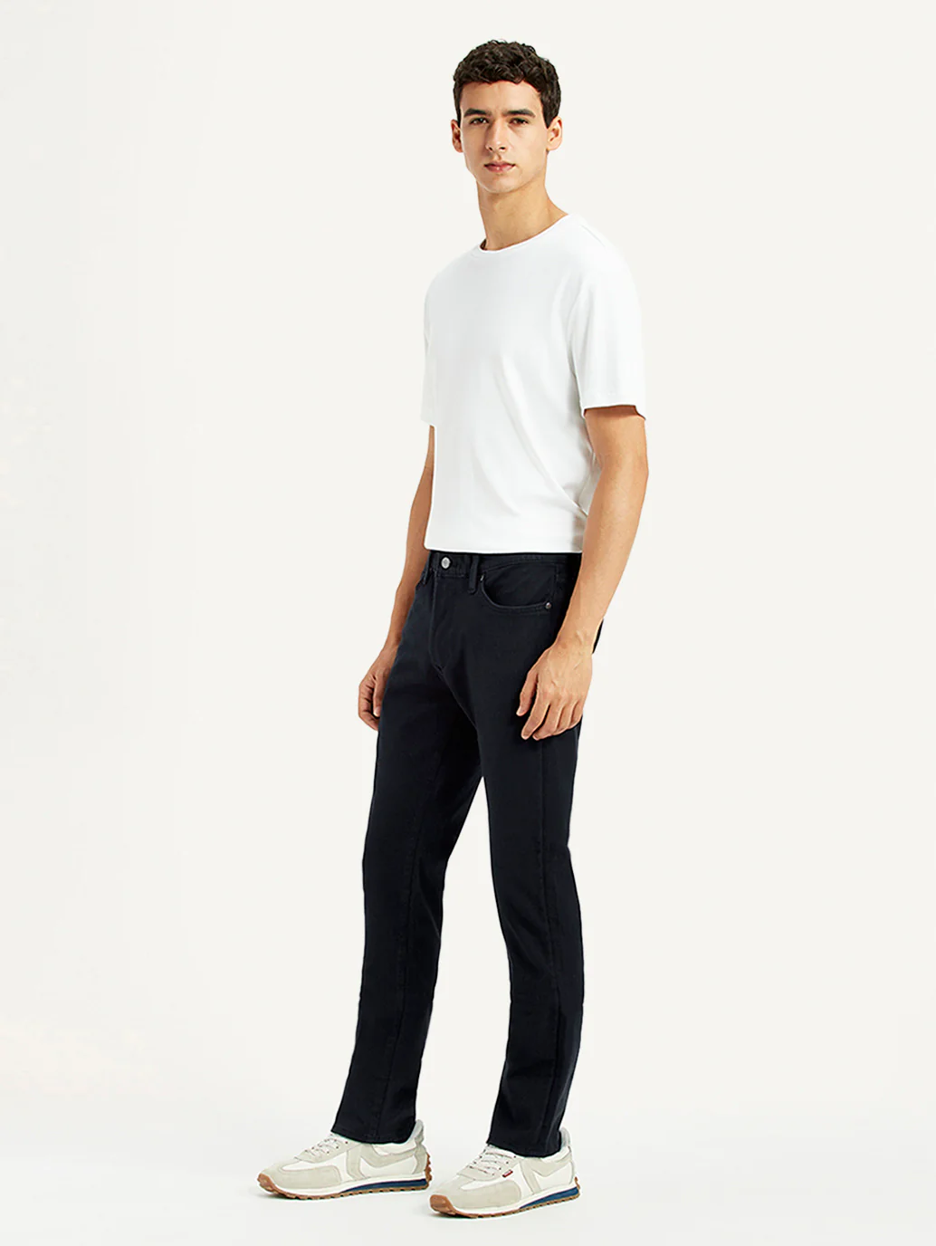 Men's Redloop 511 Black Slim Fit Mid Rise Jeans - Image 7