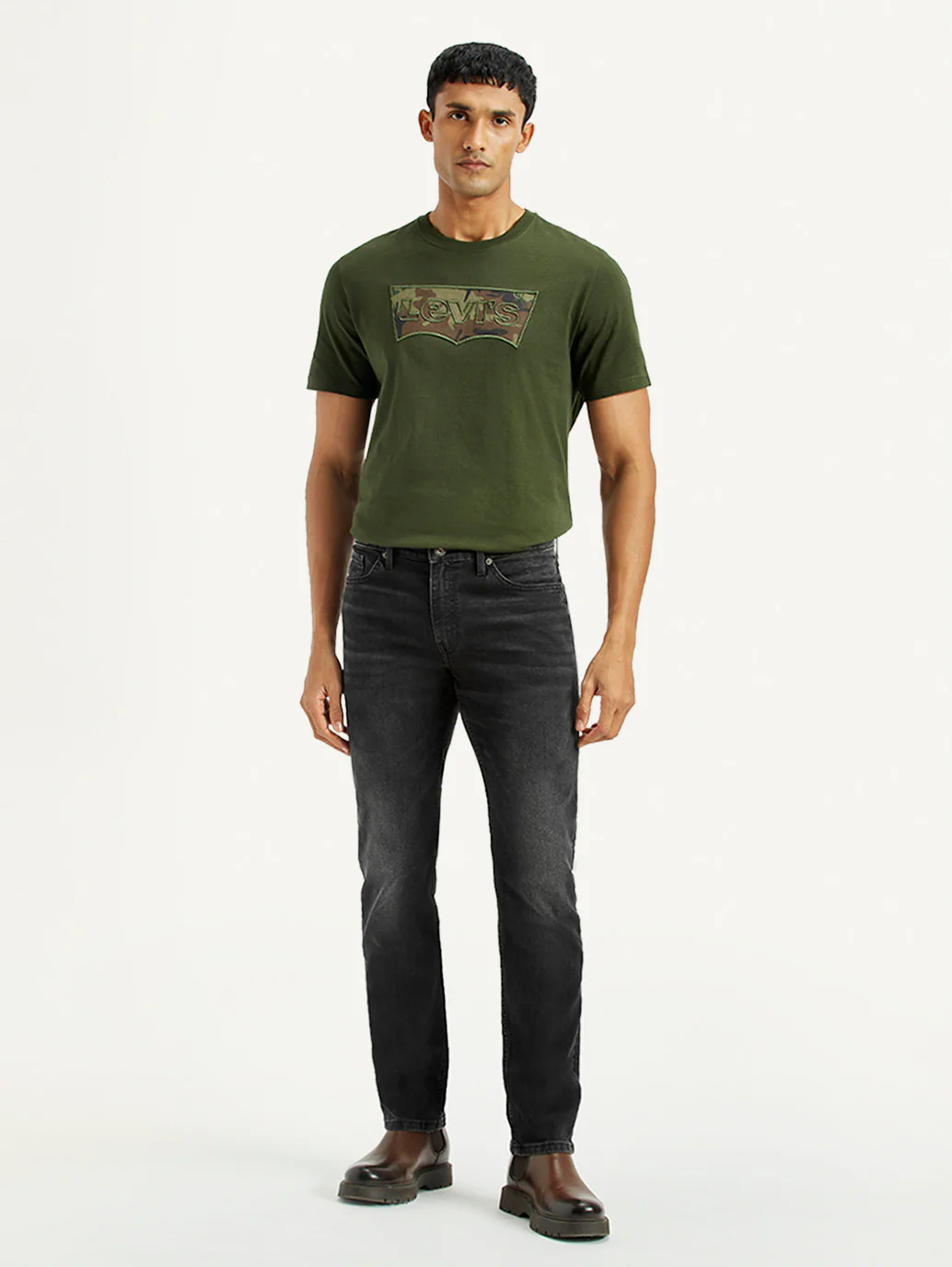 Men's 511 Black Slim Fit Mid Rise Jeans - Image 7