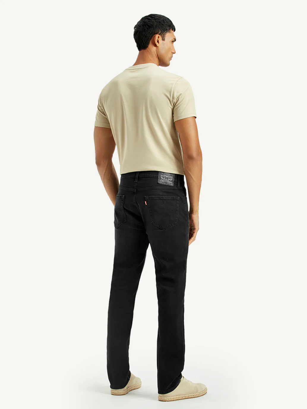 Men's 511 Black Slim Fit Mid Rise Jeans - Image 2