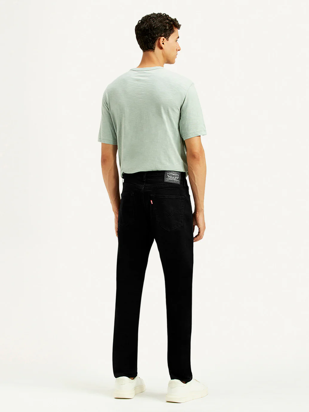 Men's 511 Black Slim Fit Mid Rise Jeans - Image 5