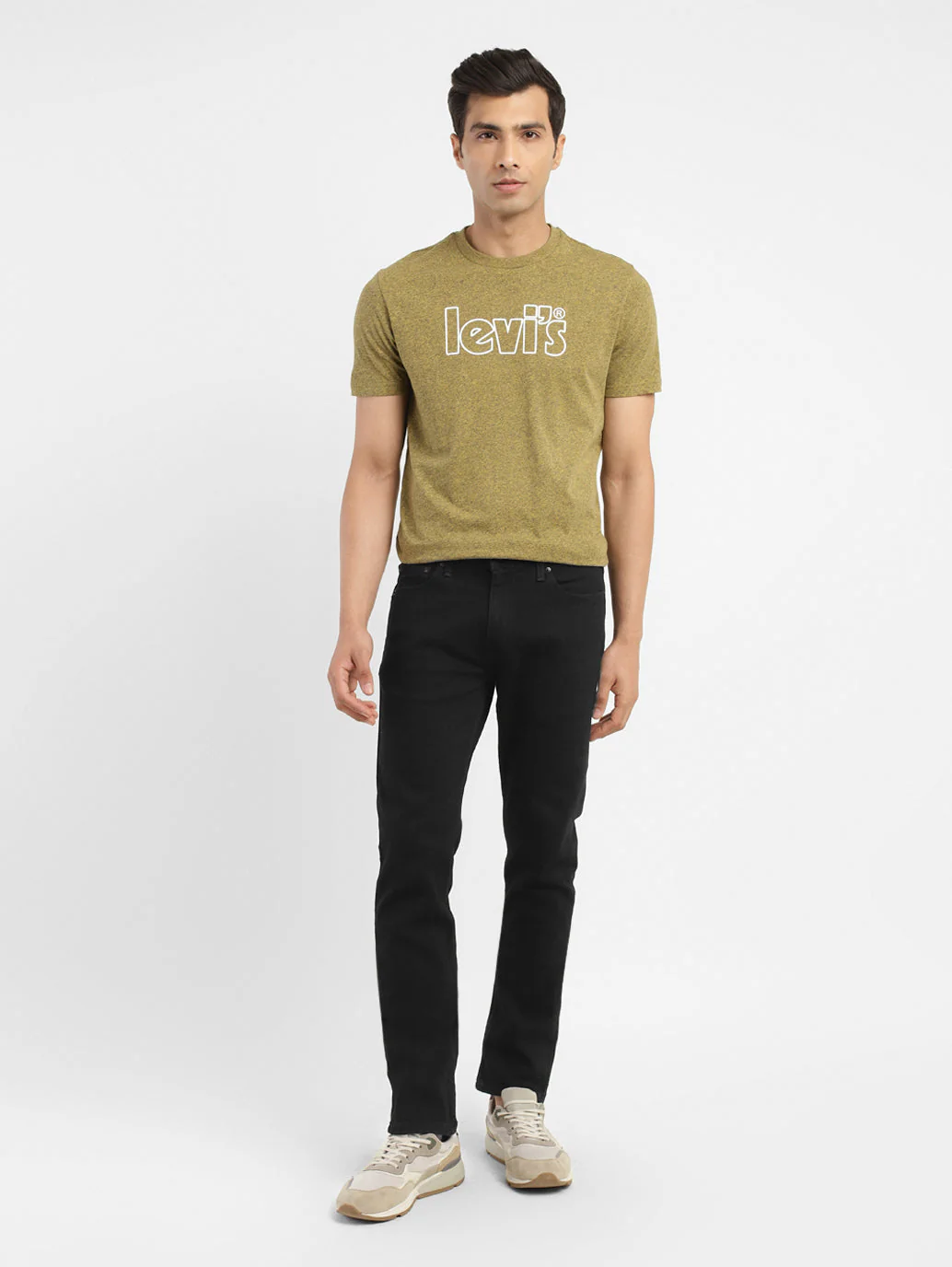 Men's 511 Black Slim Fit Mid Rise Jeans - Image 6