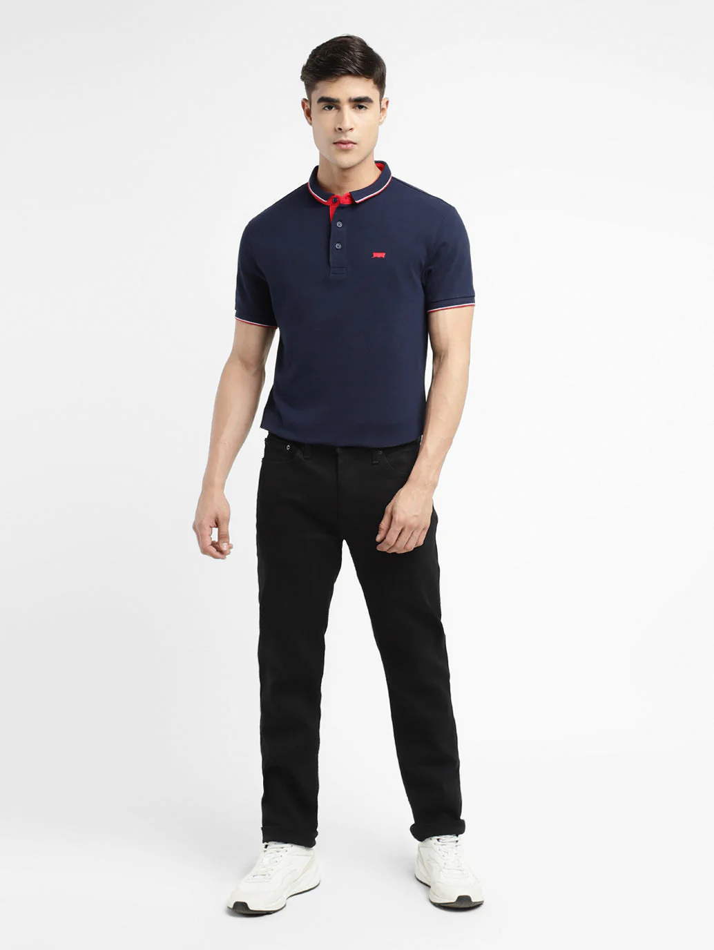 Men's 511 Black Slim Fit Mid Rise Jeans - Image 6