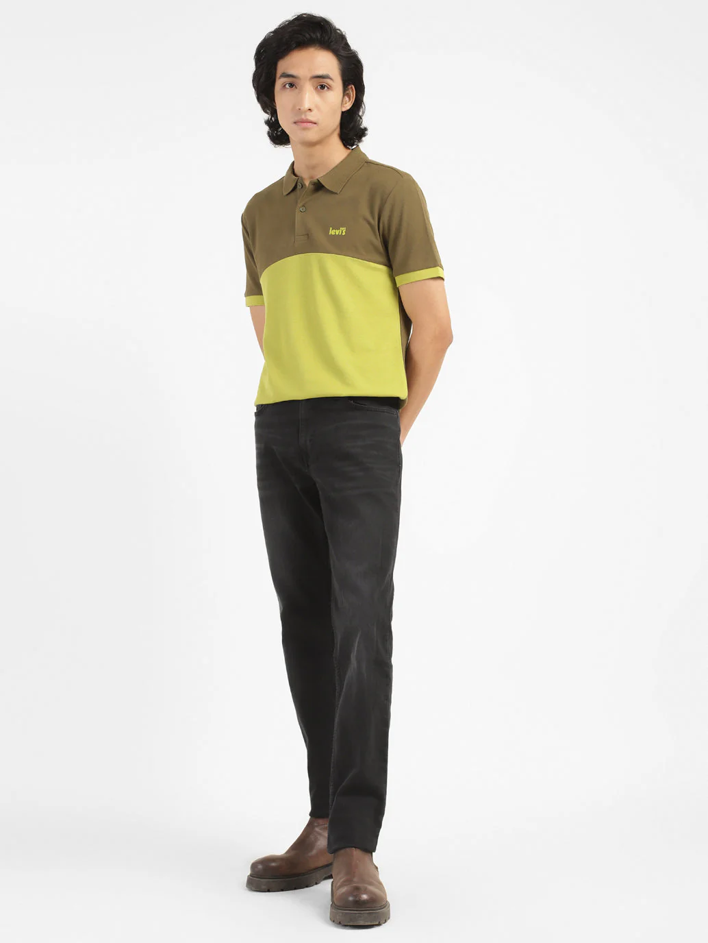 Men's 511 Black Slim Fit Mid Rise Jeans