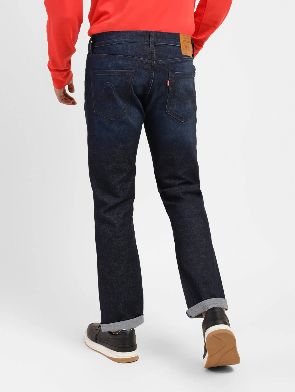 Men's 511 Blue Slim Fit Mid Rise Jeans - Image 3