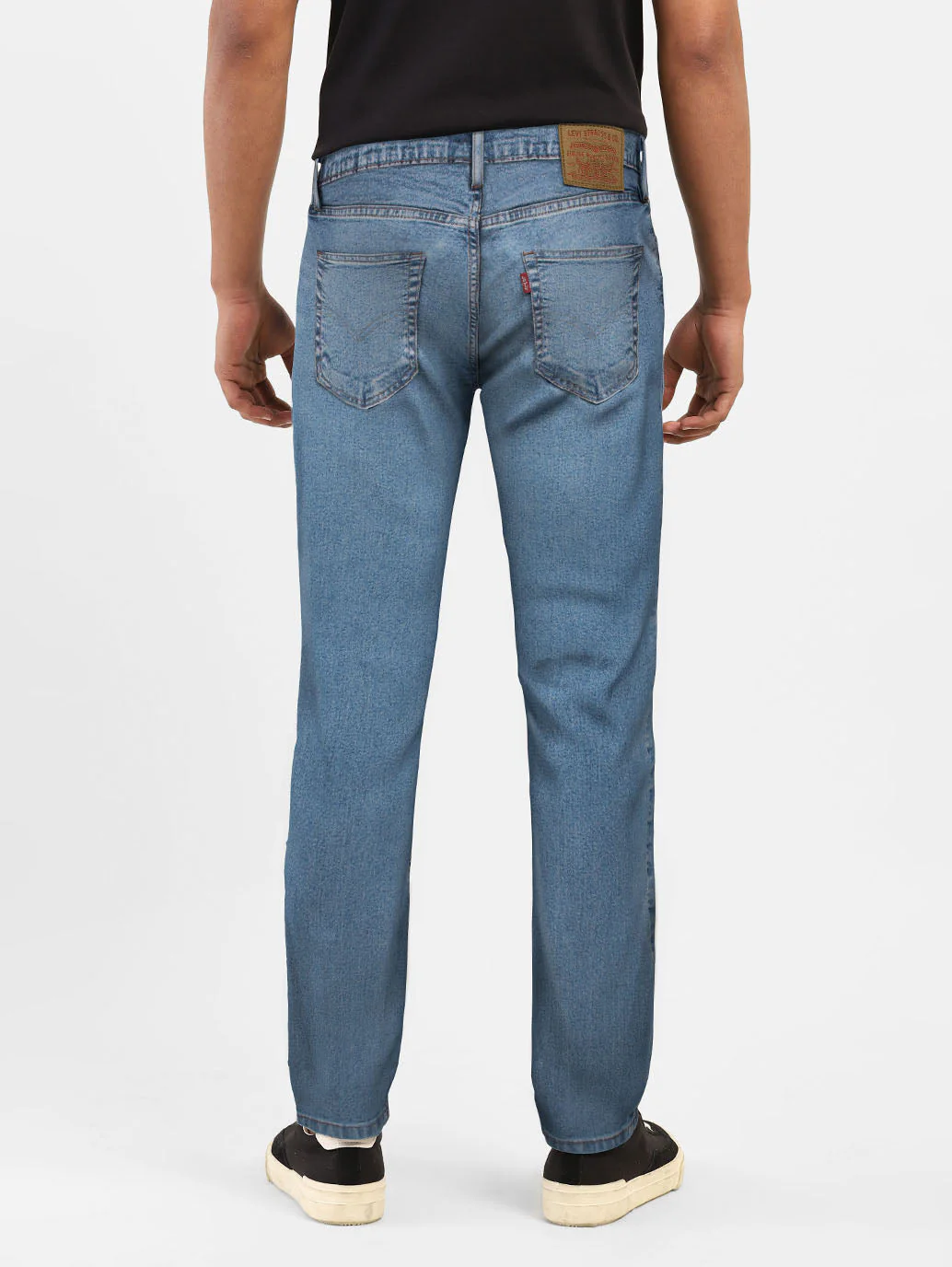 Men's 511 Blue Slim Fit Mid Rise Jeans - Image 14