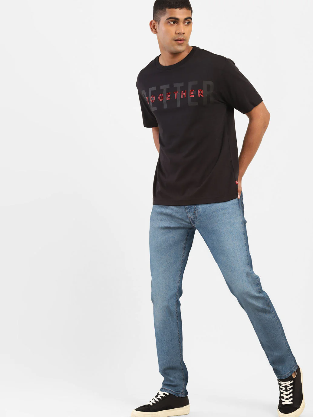 Men's 511 Blue Slim Fit Mid Rise Jeans - Image 15