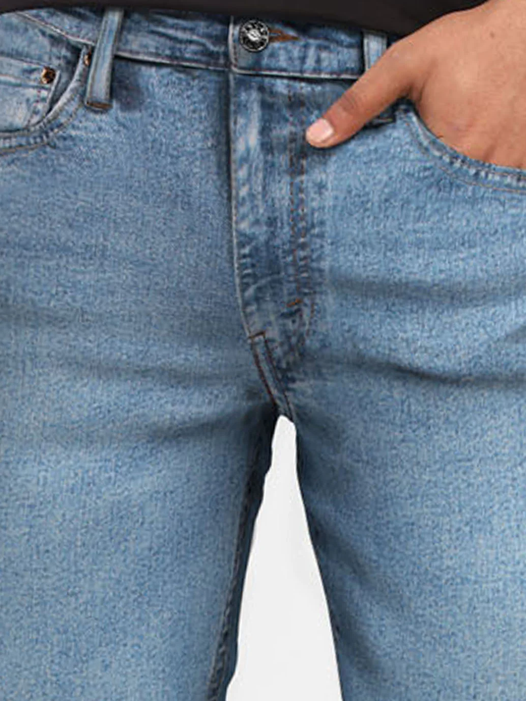 Men's 511 Blue Slim Fit Mid Rise Jeans - Image 17
