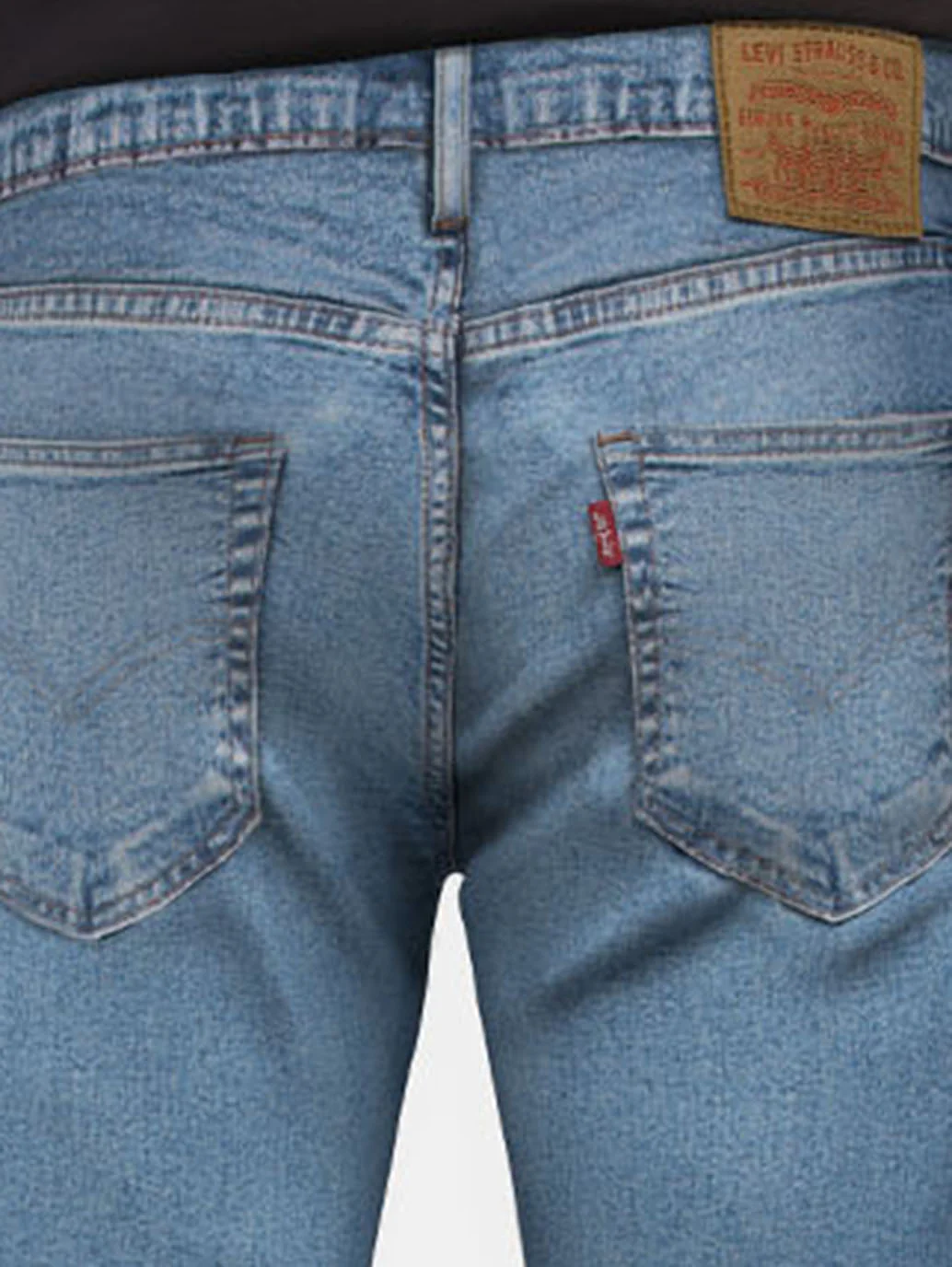 Men's 511 Blue Slim Fit Mid Rise Jeans - Image 18