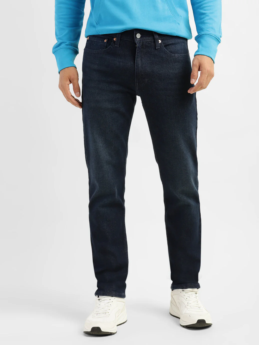 Men's 511 Blue Slim Fit Mid Rise Jeans