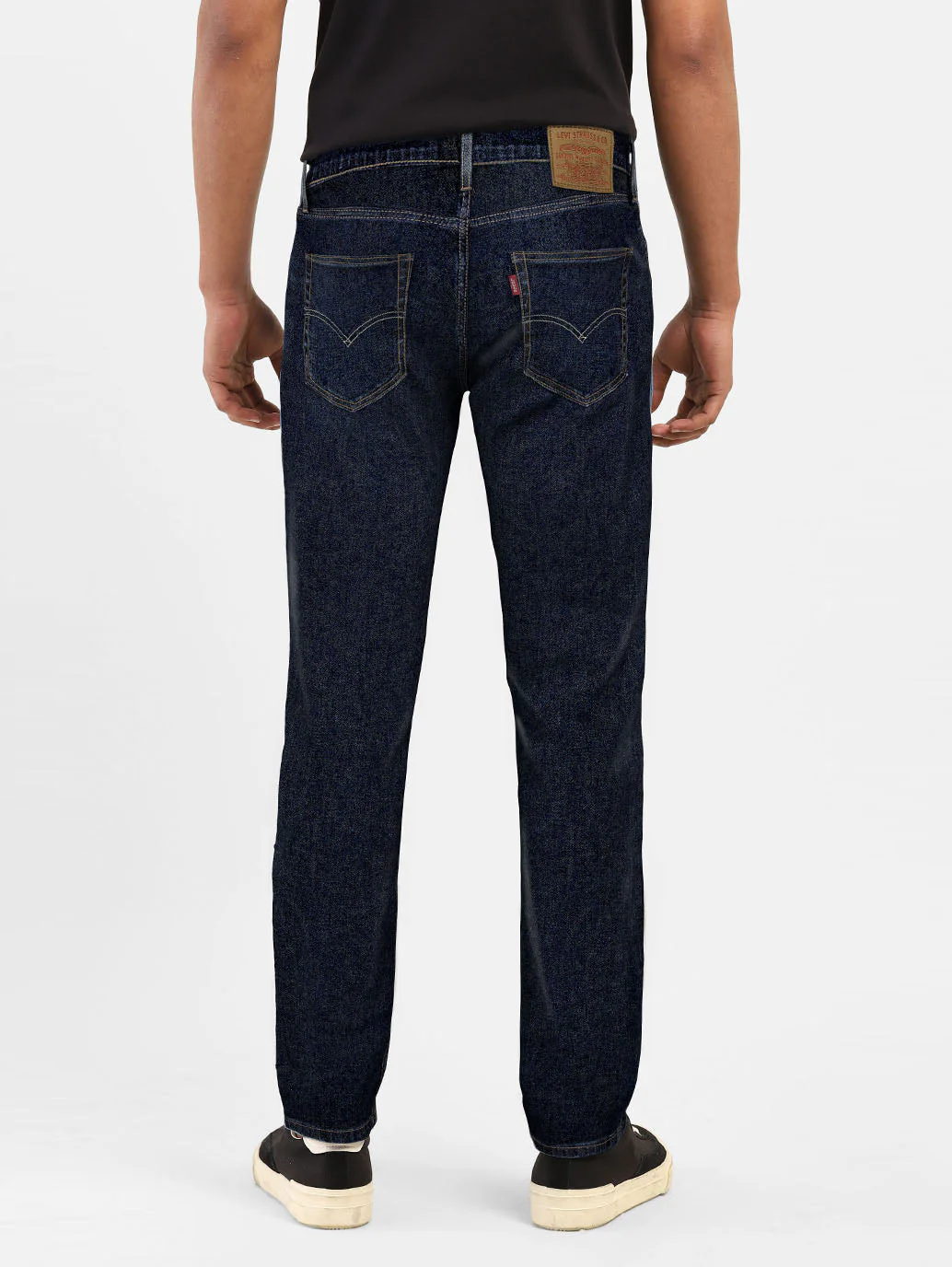 Men's 511 Blue Slim Fit Mid Rise Jeans - Image 10