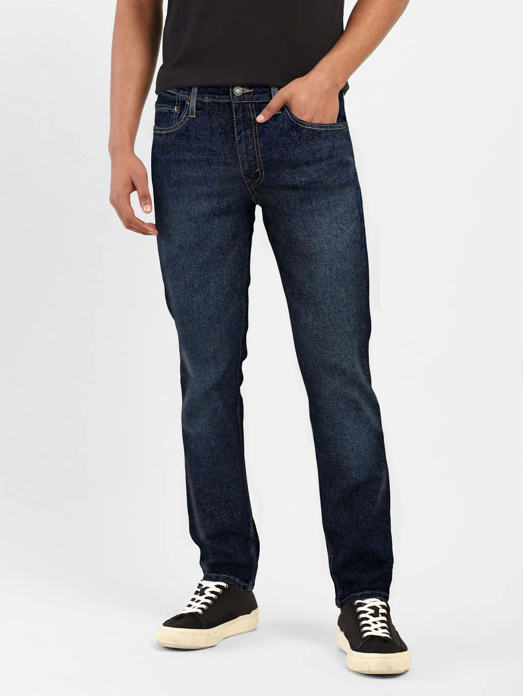 Men's 511 Blue Slim Fit Mid Rise Jeans - Image 7