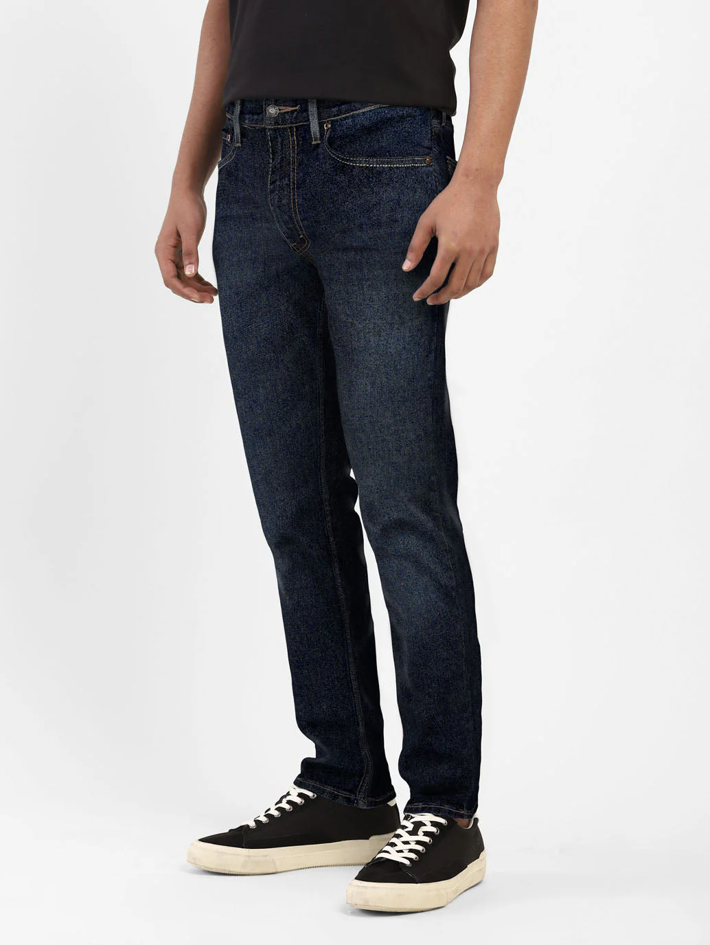 Men's 511 Blue Slim Fit Mid Rise Jeans - Image 9