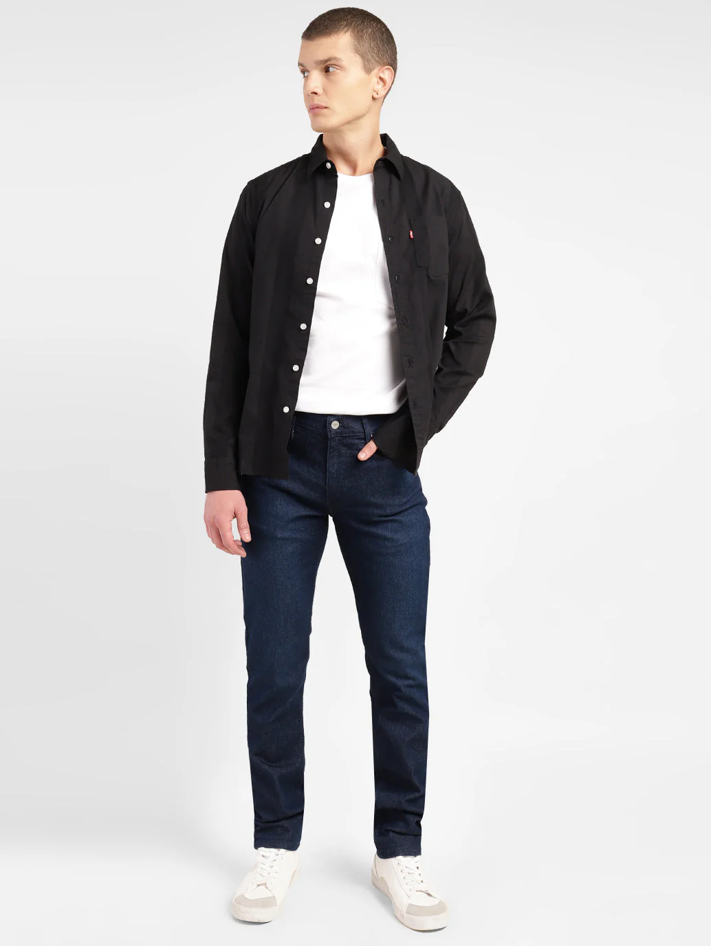 Men's 511 Blue Slim Fit Mid Rise Jeans - Image 2