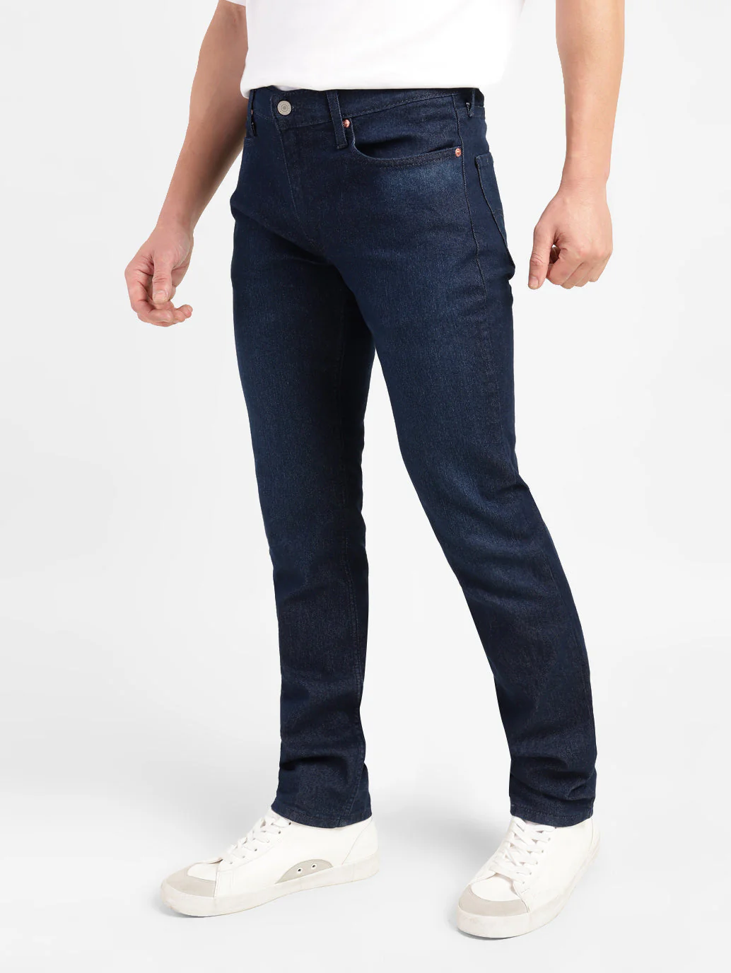 Men's 511 Blue Slim Fit Mid Rise Jeans - Image 5