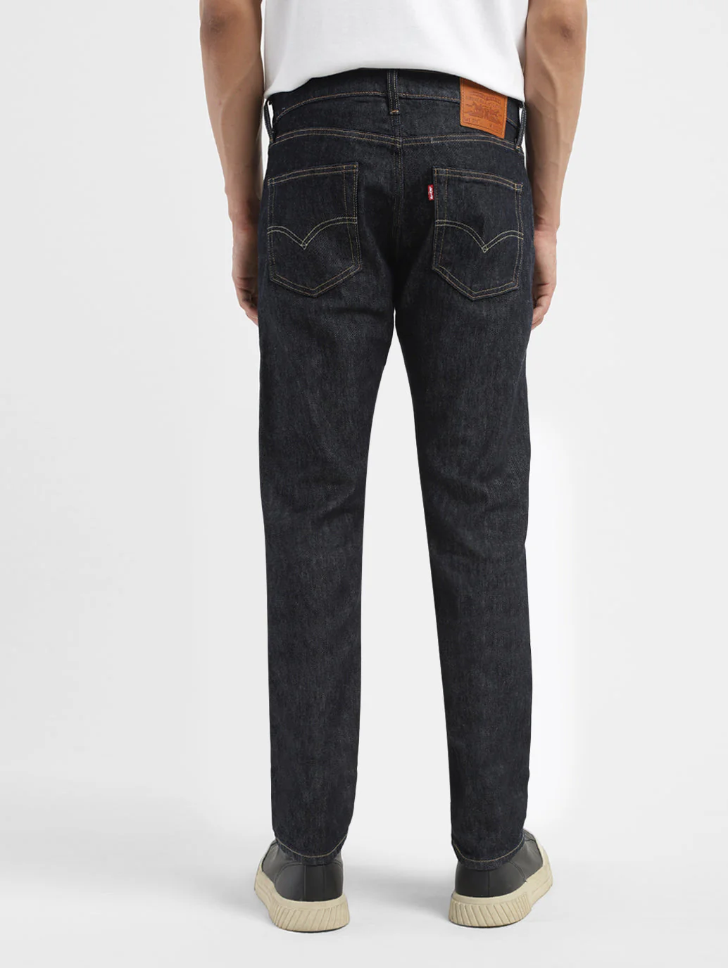 Men's 511 Black Slim Fit Mid Rise Jeans - Image 3