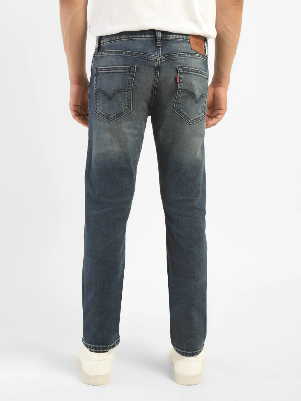 Men's 511 Blue Slim Fit Mid Rise Jeans - Image 2