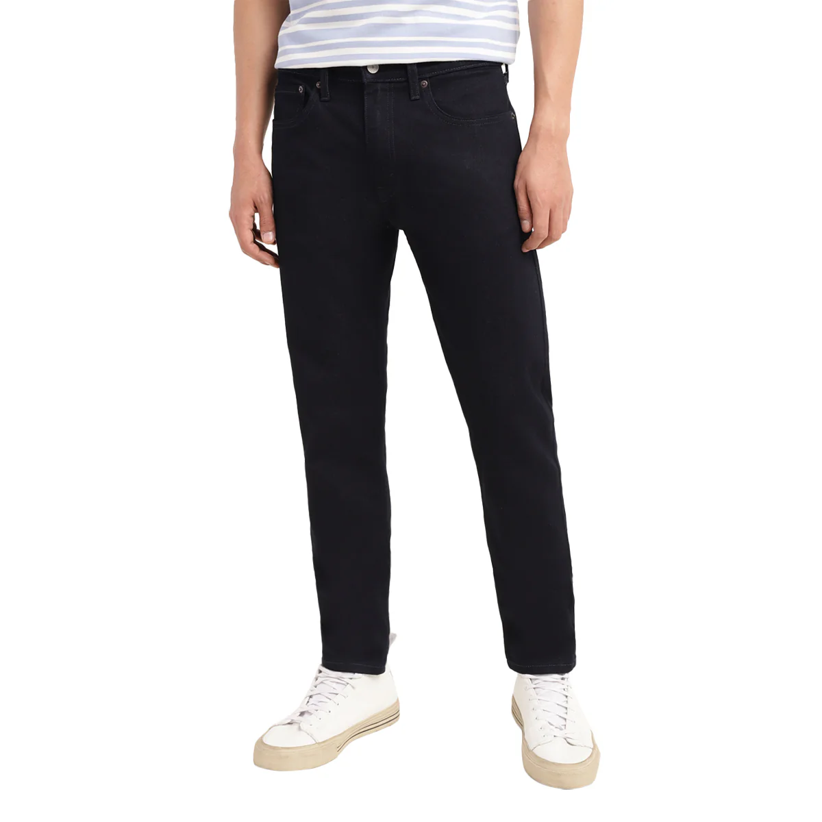Men's 511 Navy Blue Slim Fit Mid Rise Jeans - Image 3