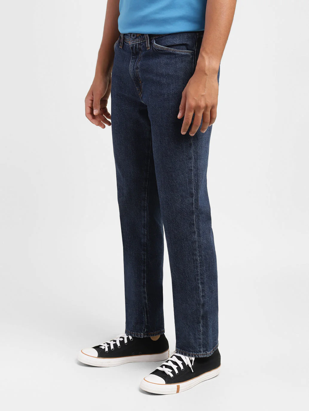 Men's 511 Blue Slim Fit Mid Rise Jeans - Image 5