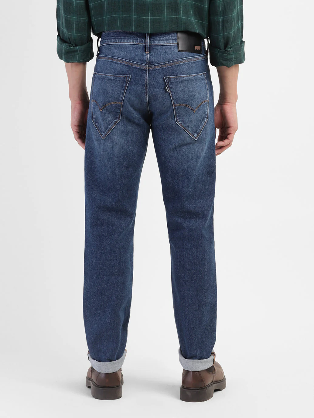 Men's Redloop 511 Blue Slim Fit Mid Rise Jeans - Image 3