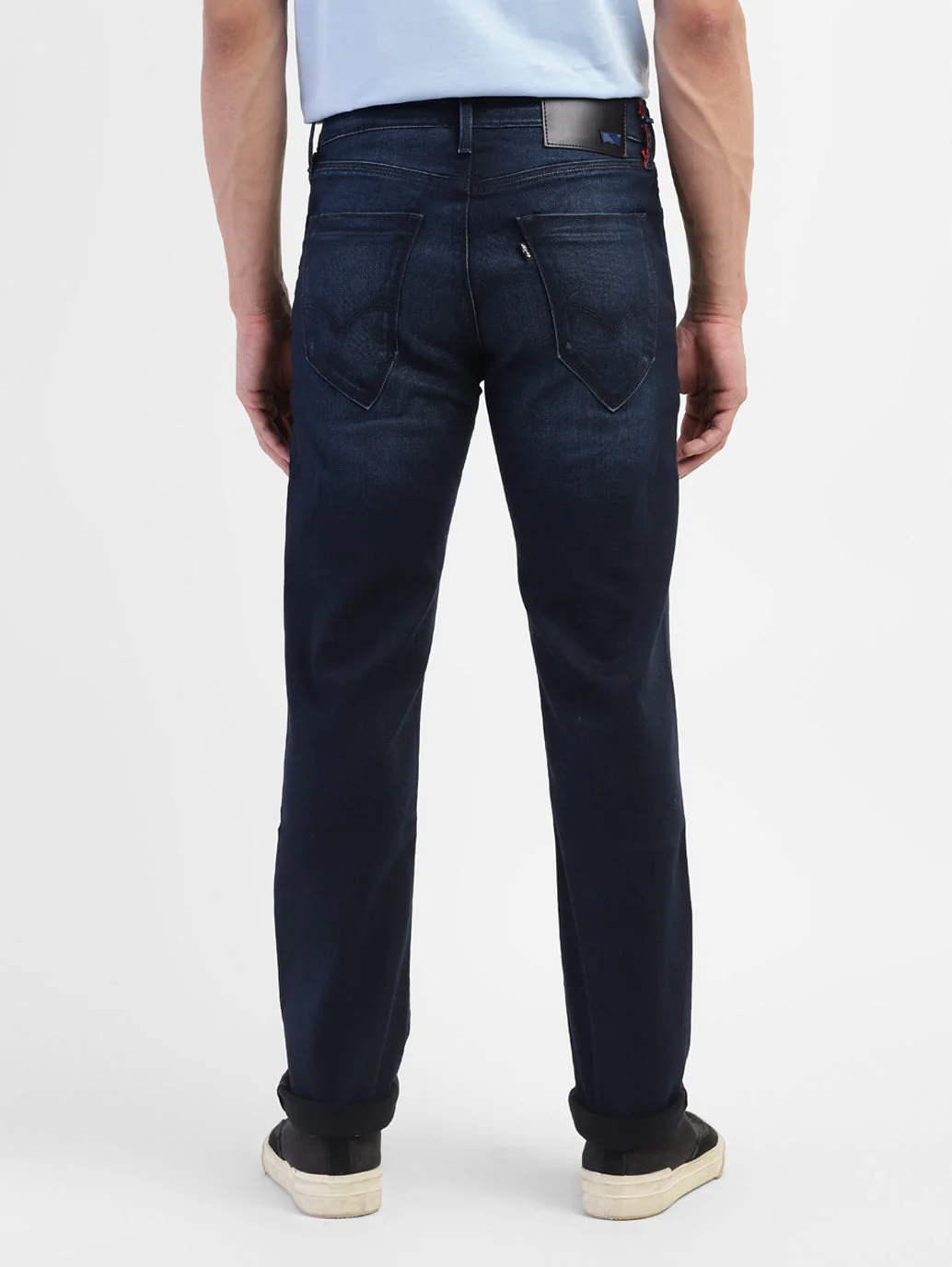 Men's Redloop 511 Blue Slim Fit Mid Rise Jeans - Image 3