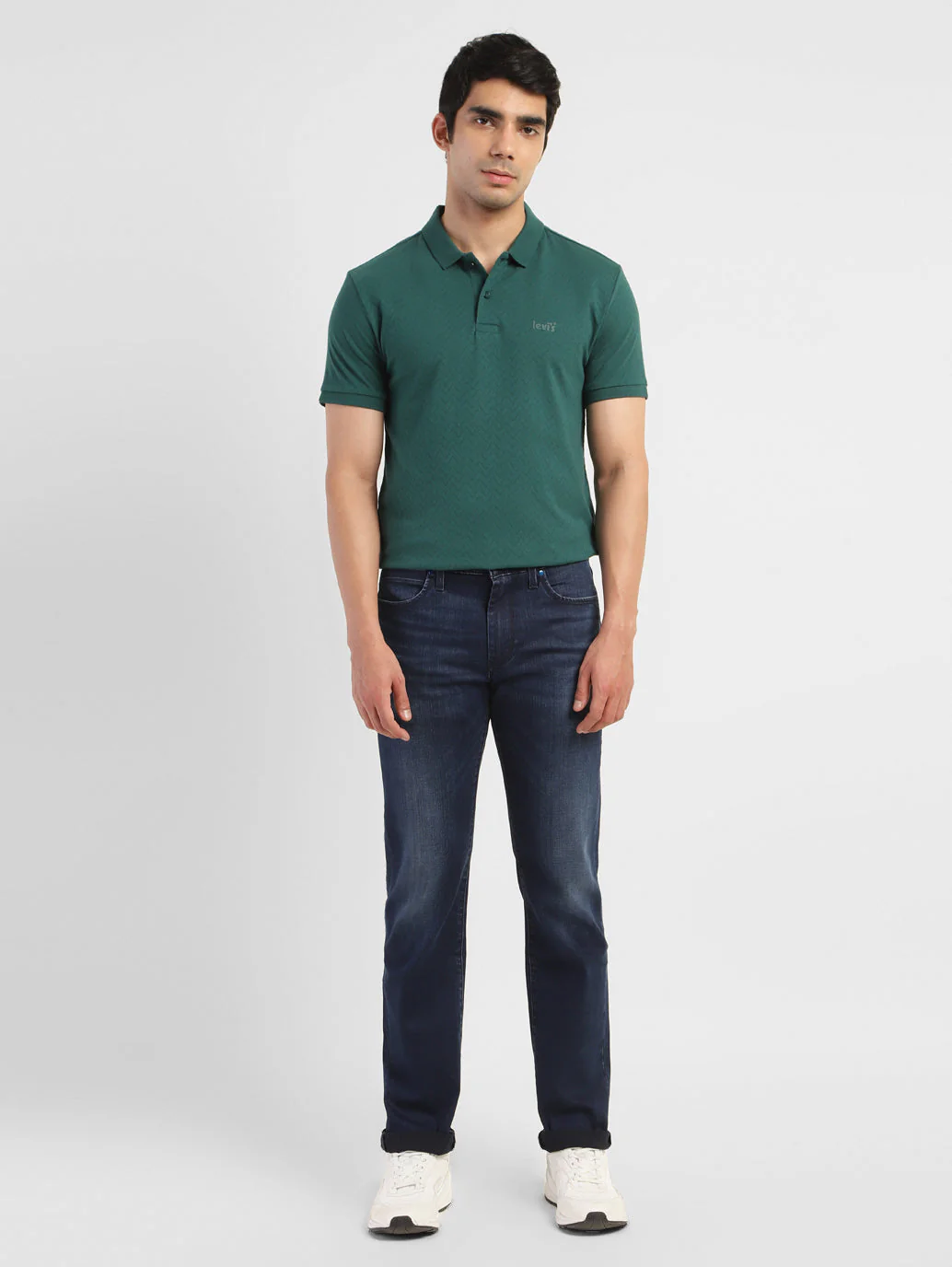 Men's Redloop 511 Blue Slim Fit Mid Rise Jeans - Image 6