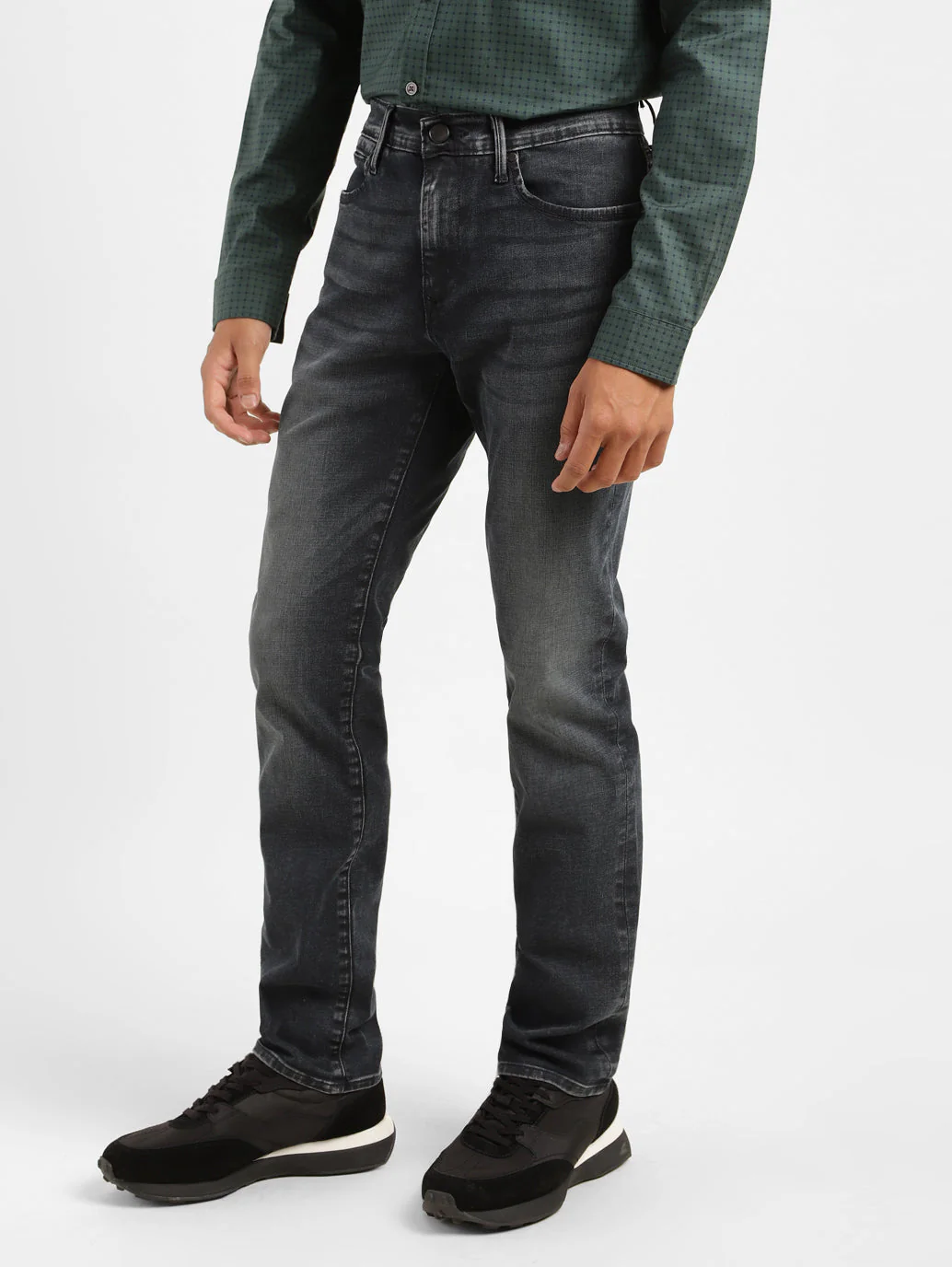 Men's Redloop 511 Blue Slim Fit Mid Rise Jeans - Image 5