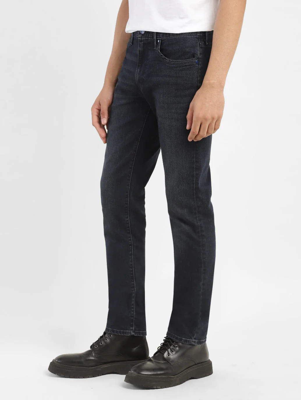 Men's Redloop 511 Blue Slim Fit Mid Rise Jeans - Image 5