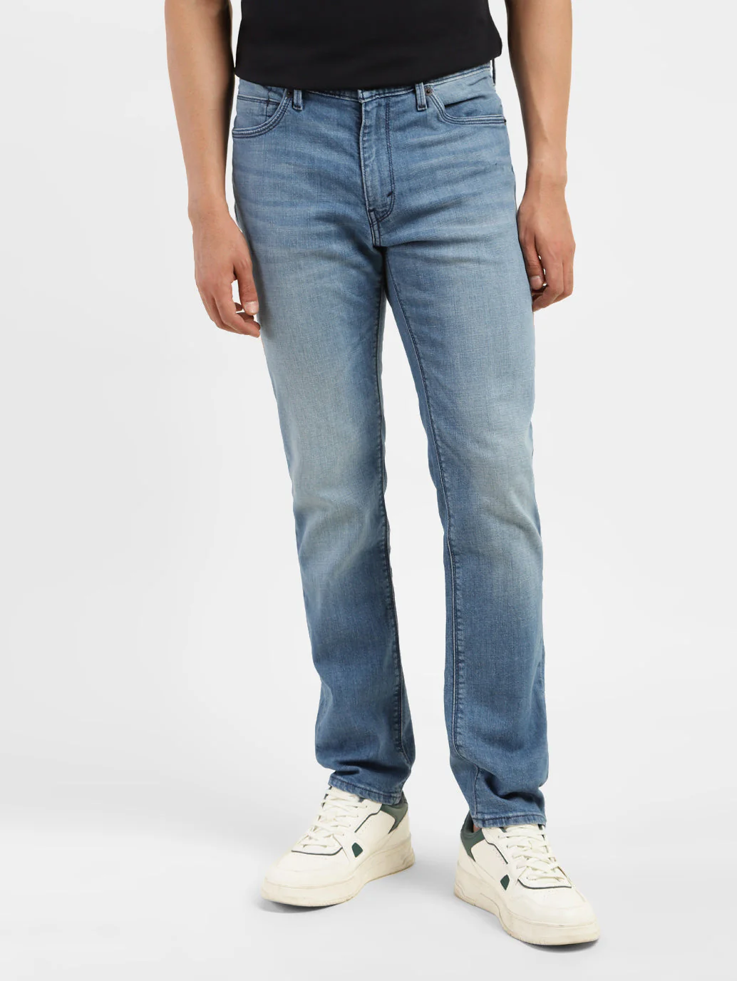 Men's 511 Blue Slim Fit Mid Rise Jeans