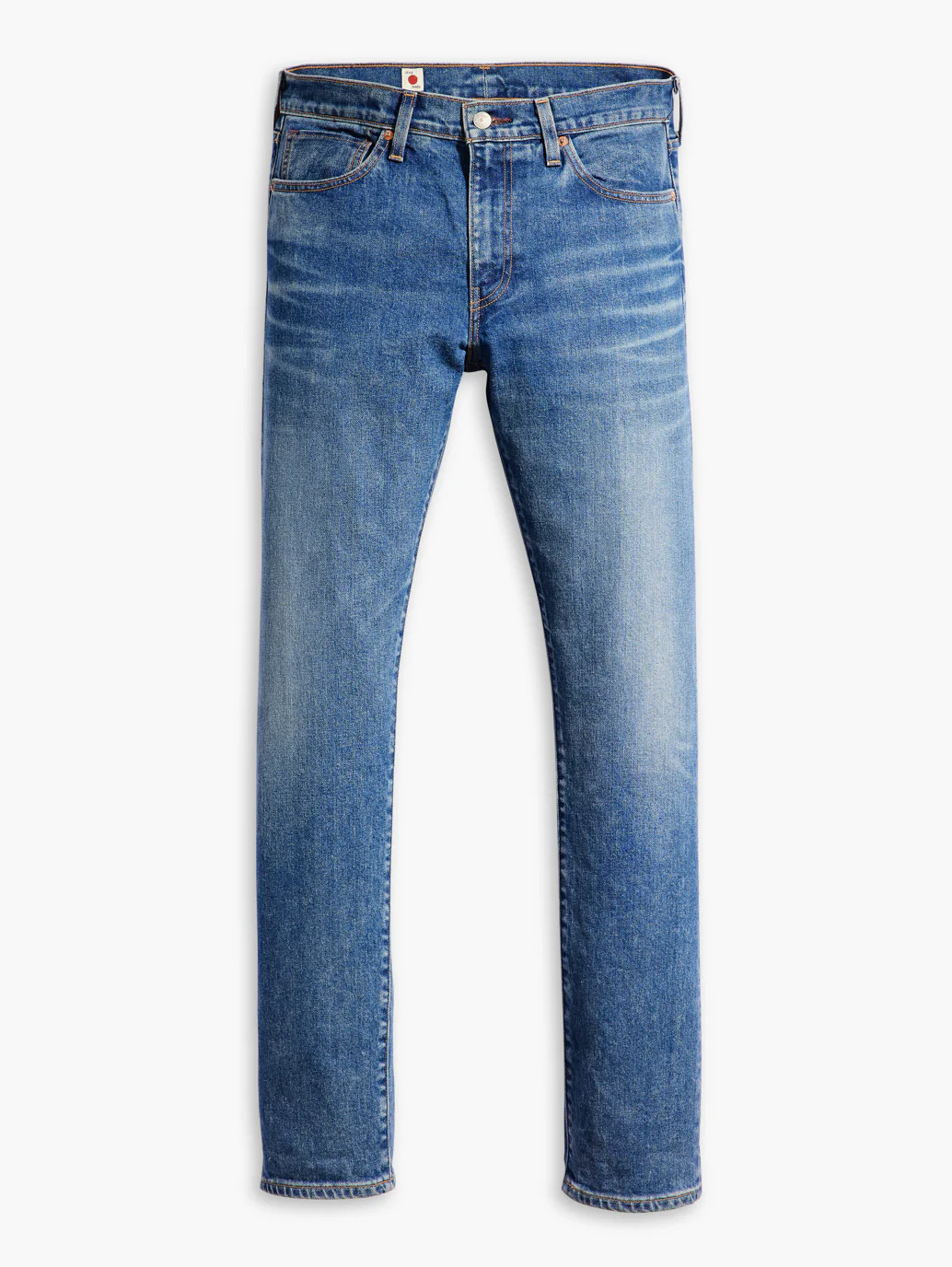 Men's 511 Blue Slim Fit Mid Rise Jeans - Image 10