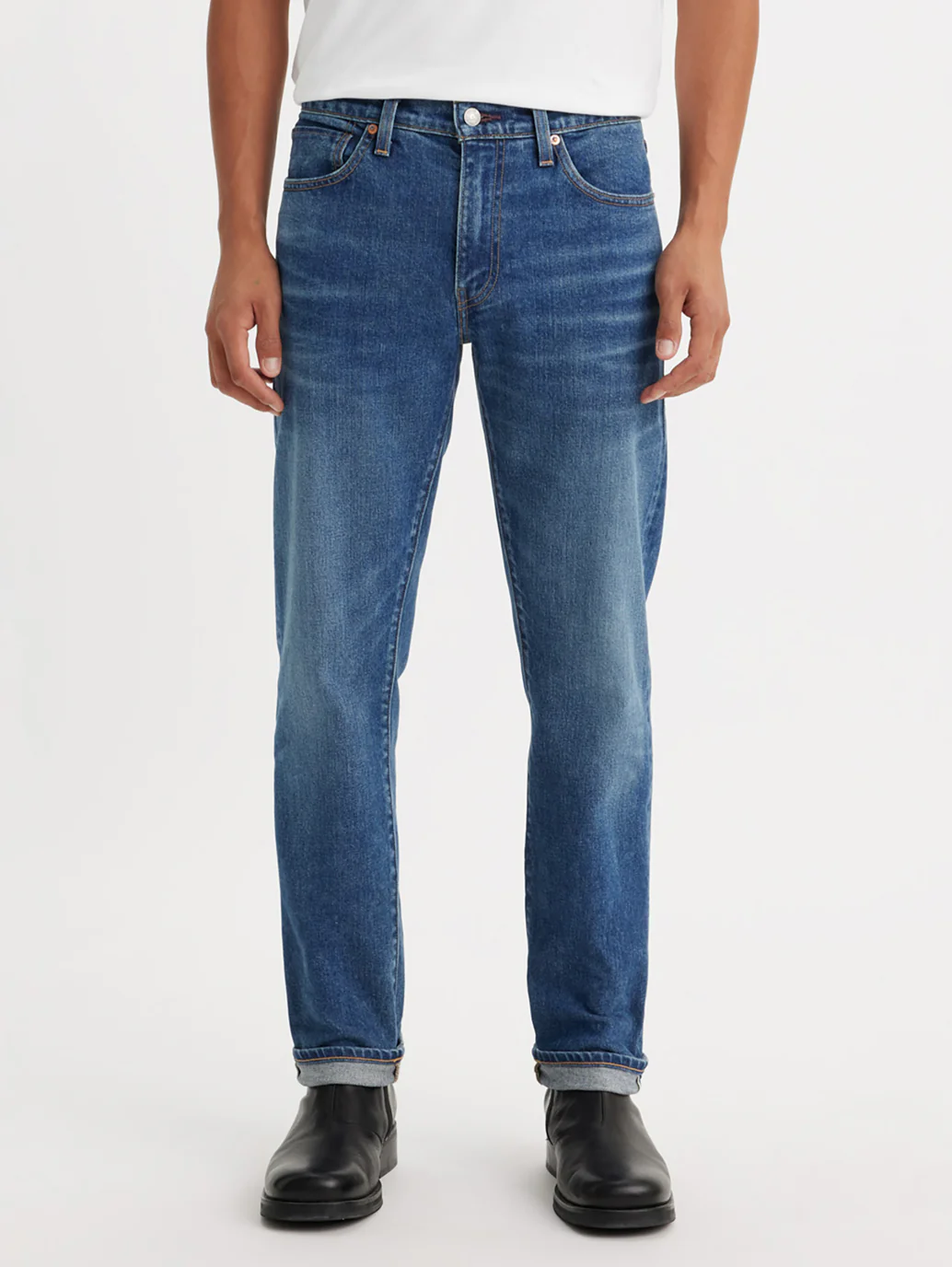 Men's 511 Blue Slim Fit Mid Rise Jeans - Image 2