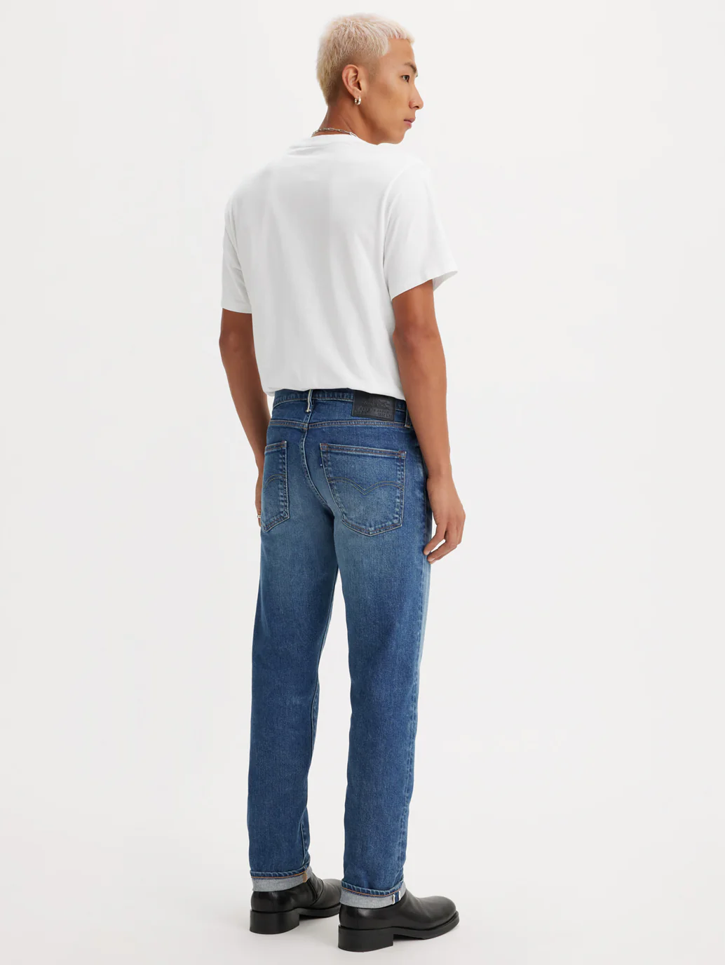 Men's 511 Blue Slim Fit Mid Rise Jeans - Image 3