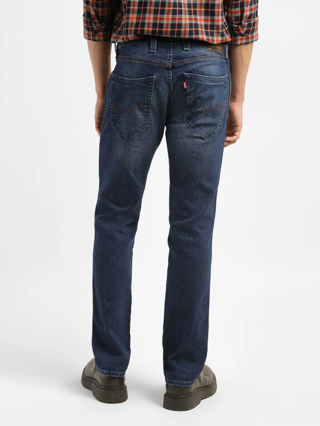 Men's 511 Blue Slim Fit Mid Rise Jeans - Image 3