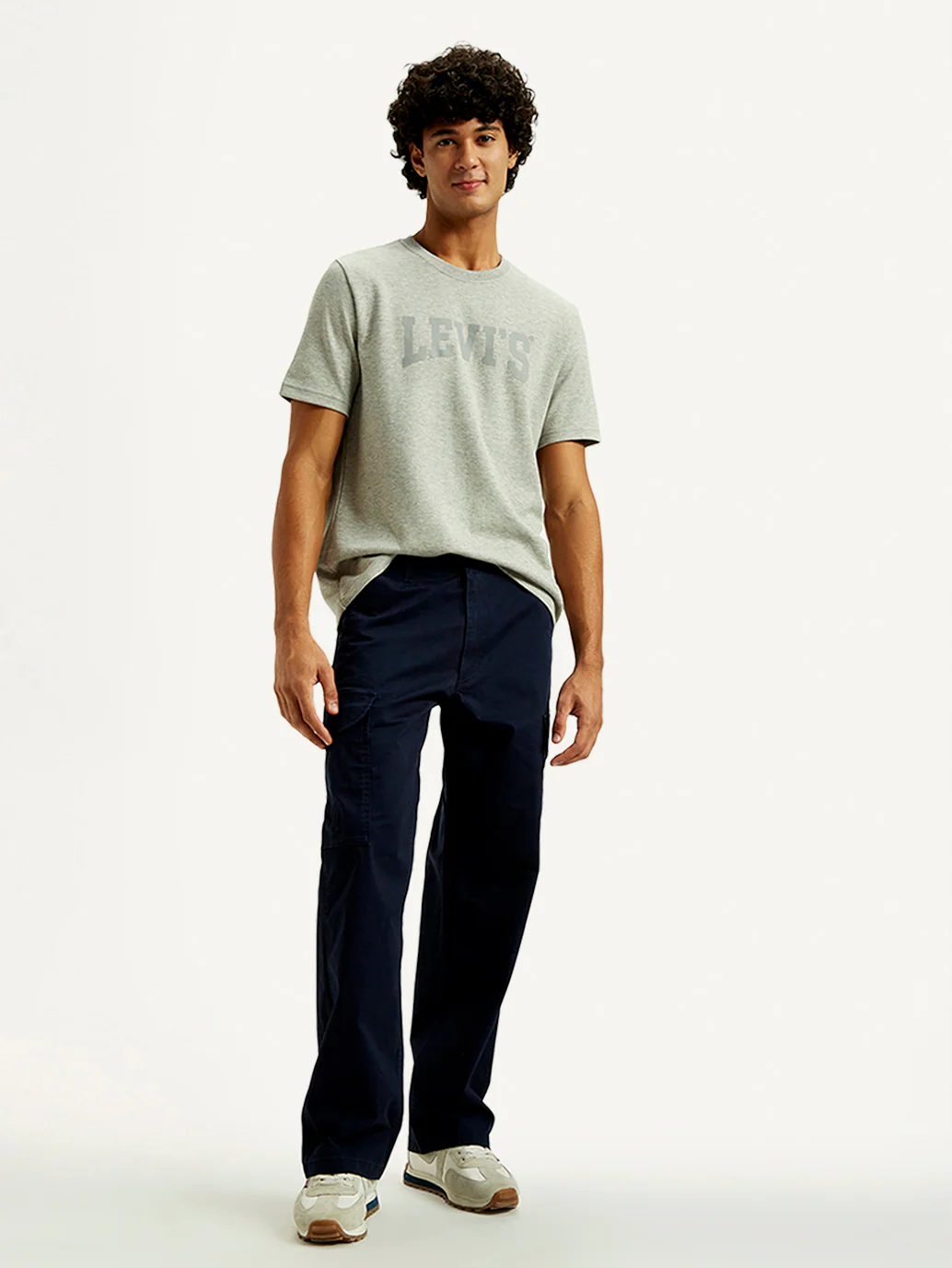 Men's 511 Blue Slim Fit Mid Rise Chino Cargos