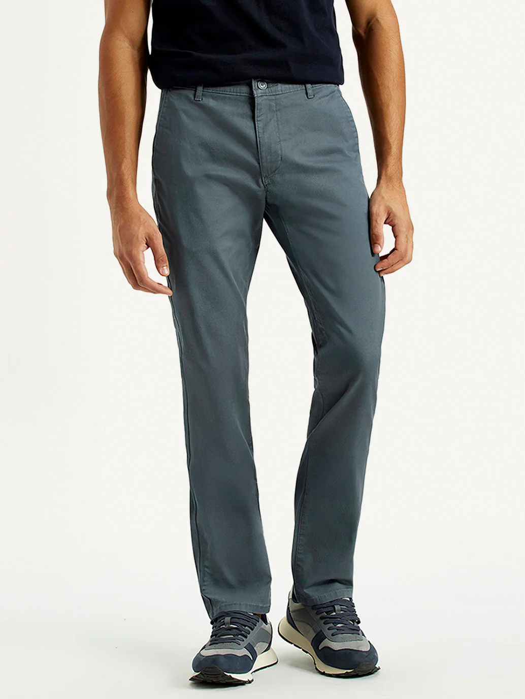 Men's 511 Blue Slim Fit Mid Rise Chinos - Image 2