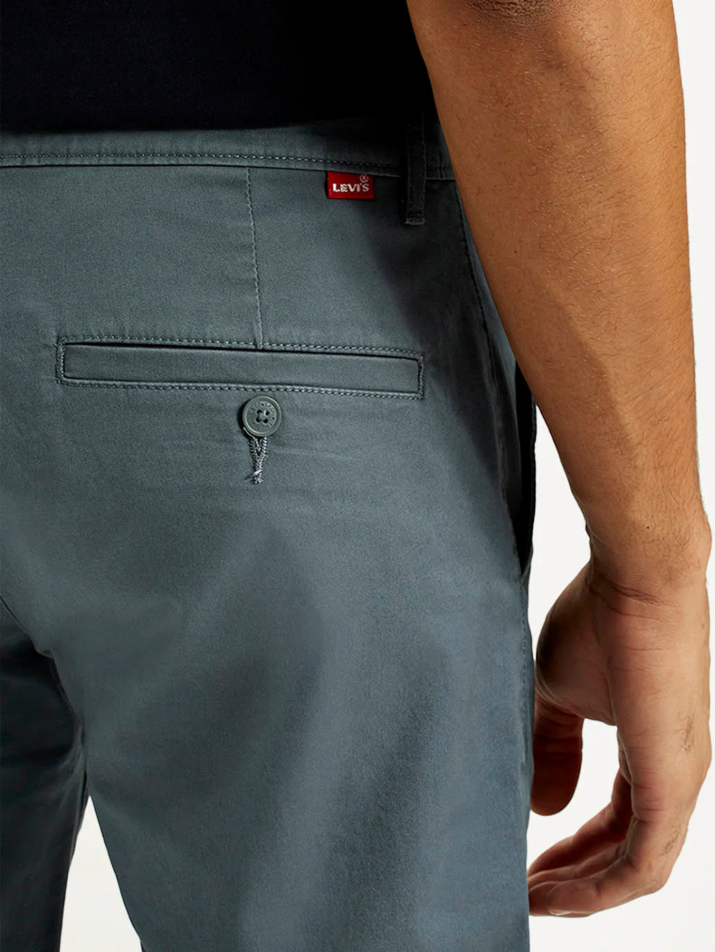 Men's 511 Blue Slim Fit Mid Rise Chinos - Image 5
