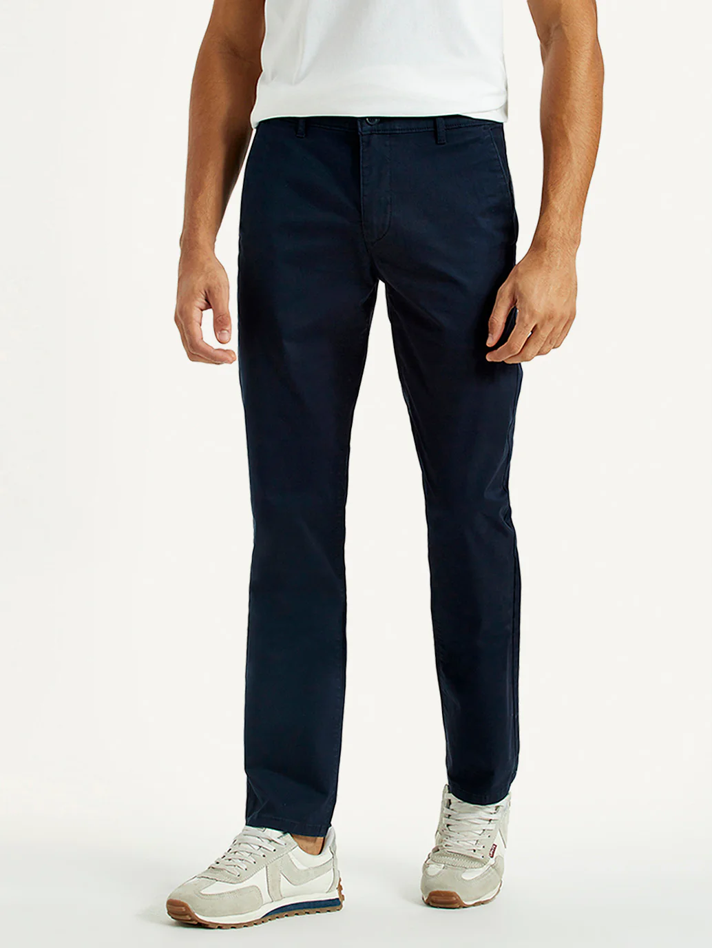 Men's 511 Dark Blue Slim Fit Mid Rise Chinos - Image 6