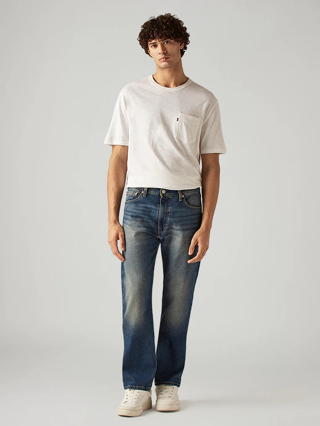 Men's 511 Blue Slim Fit Mid Rise Jeans - Image 2