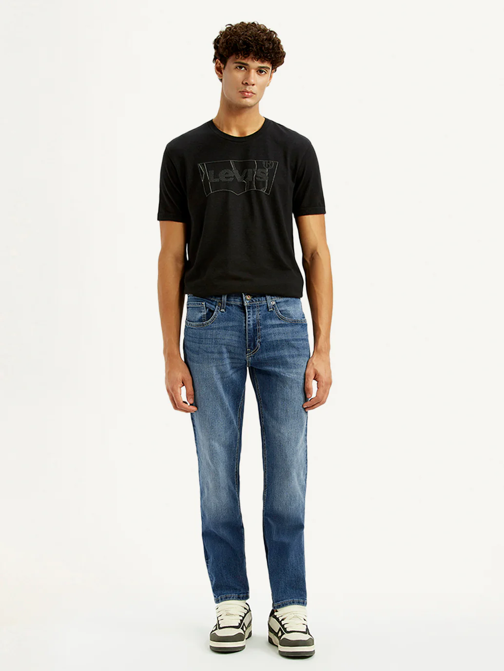 Men's 511 Blue Slim Fit Mid Rise Jeans